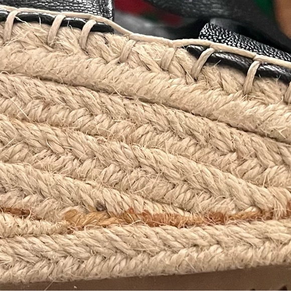 Eileen Fisher Black Espadrilles - Picture 9 of 10